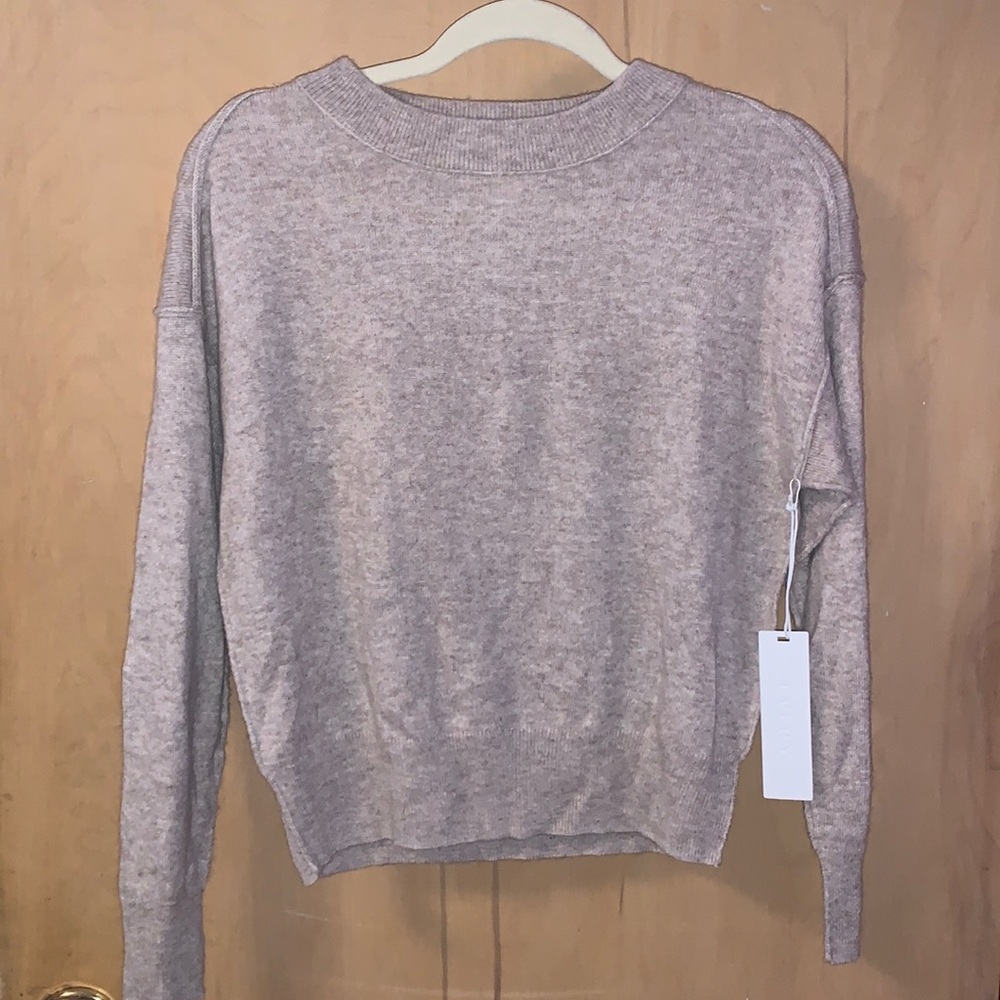 Taupe Every wool cashmere sweater size XS